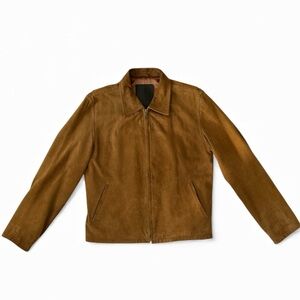 Woman's Tan Suede Stanford Jacket Size M